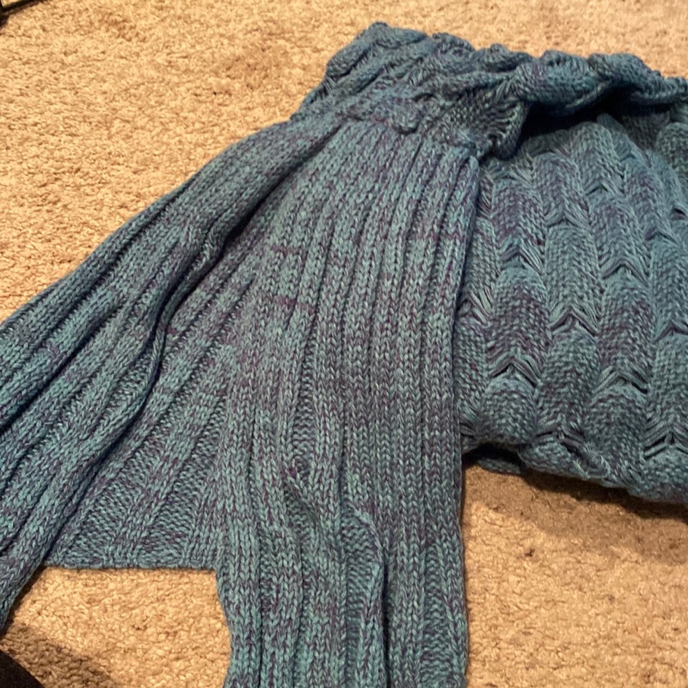 Adult mermaid blanket